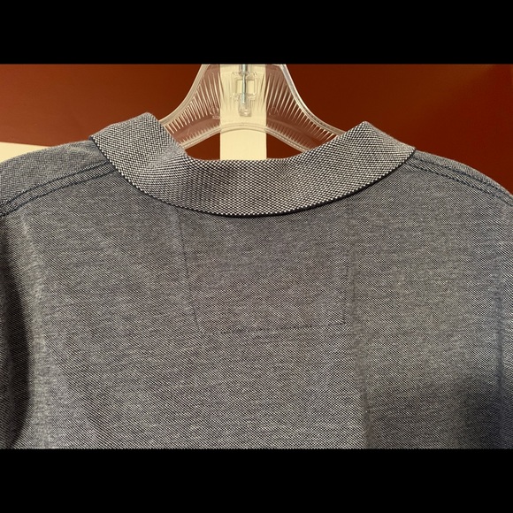 Banana Republic XL Men Polo EUC Black Heather - Picture 4 of 4